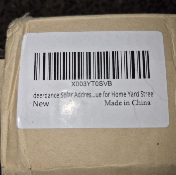 Deerdance Solar Address Sign - Picture 7 of 7